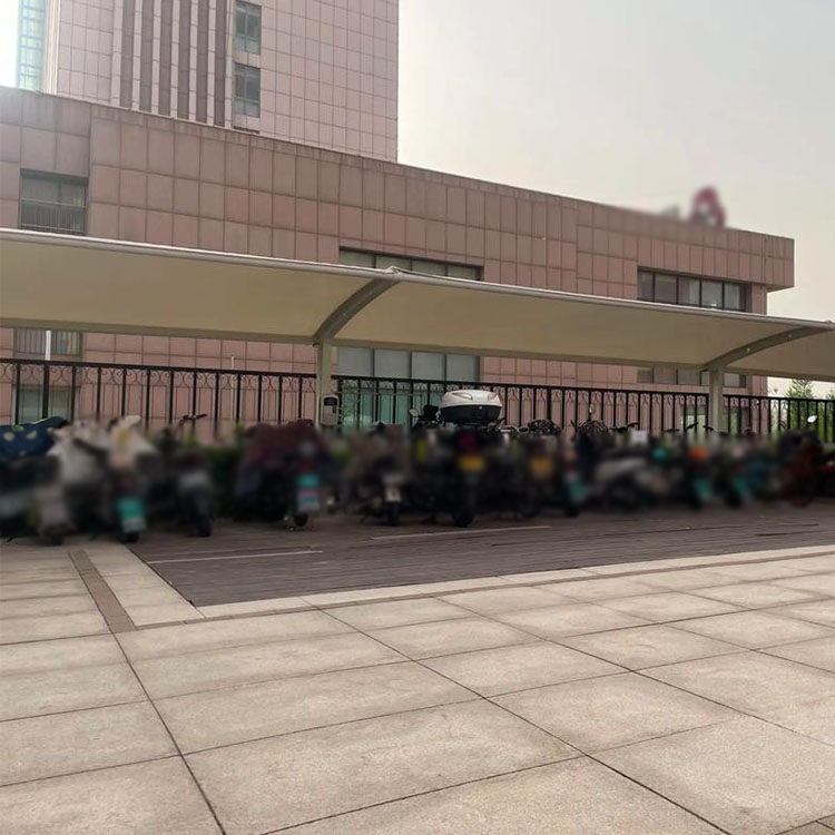 商都县膜结构电动车棚